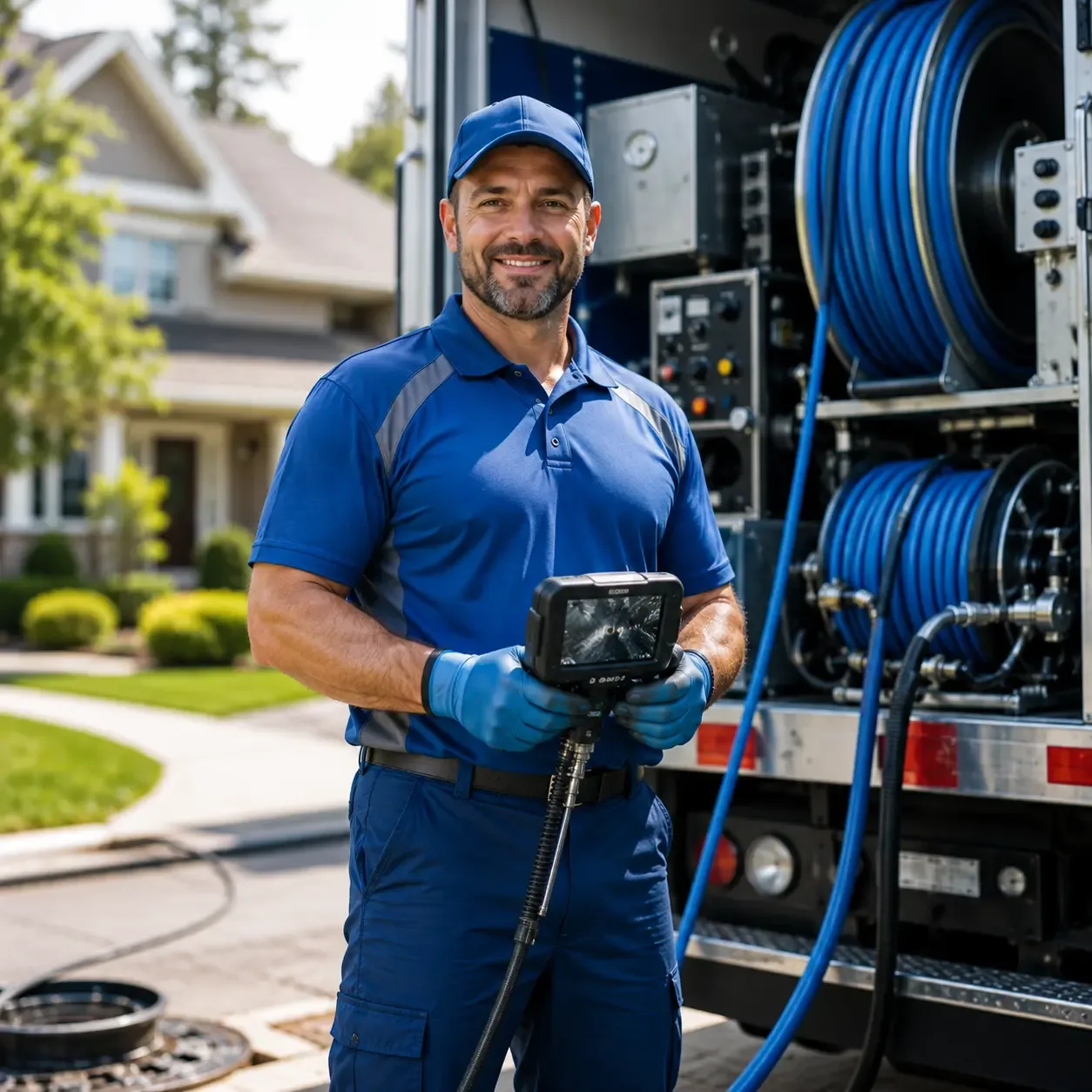 Local outdoor drain cleaning specialists in Grove City, OH